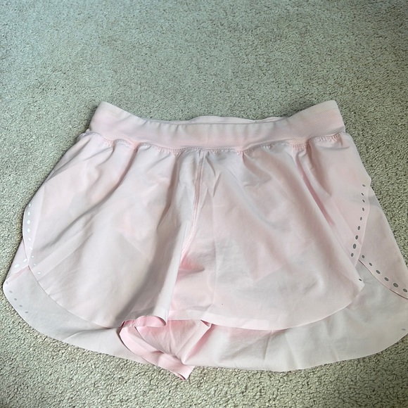 lululemon athletica Pants - Lululemon strawberry milkshake find your pace shorts